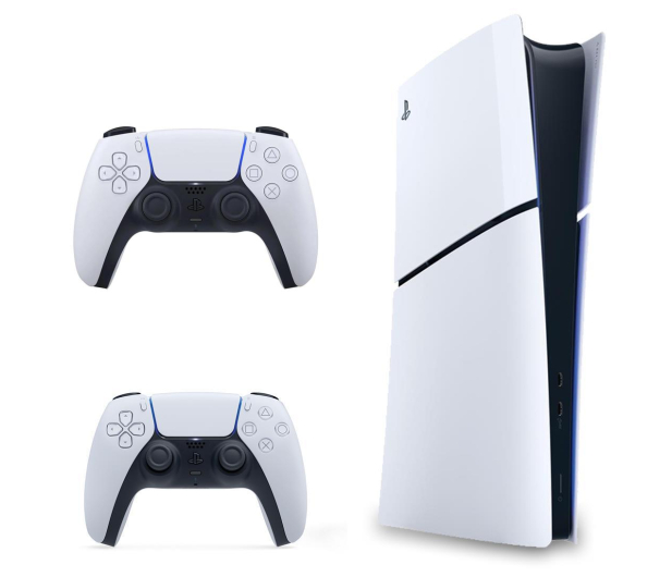 Sony PlayStation 5 Slim Digital (Fortnite) + pad White - 1298479 - zdjęcie 2